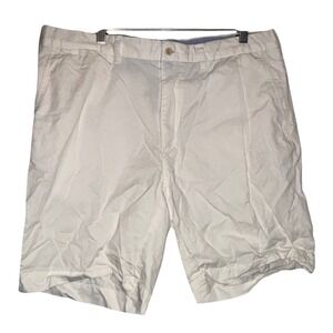 Ralph Lauren Classic Fit Chino Shorts Mens Size 38‎ White Pleated